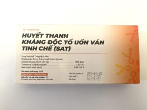 SAT - VẮC XIN PHÒNG BỆNH UỐNG VÁN (VN)