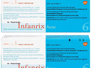 INFANRIX HEXA - vắc xin 6 trong 1 (Bỉ)