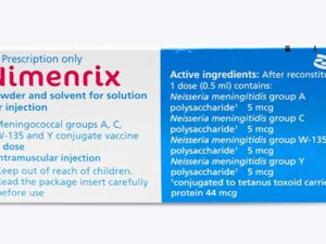 NIMENRIX - VACCINE PHÒNG BỆNH NÃO MÔ CẦU ACYW